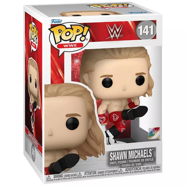 Funko POP #141 WWE Shawn Michaels (The Heartbreak Kid) Figure